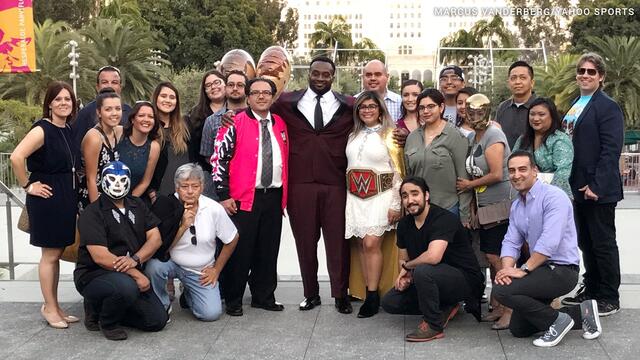 Big E officiates a wedding
