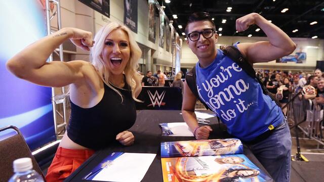 WrestleMania 33 Axxess Charlotte Flair