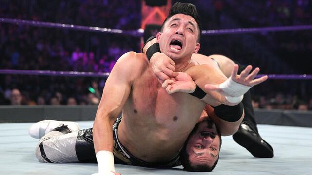 Aries & Gallagher vs. Neville & TJP