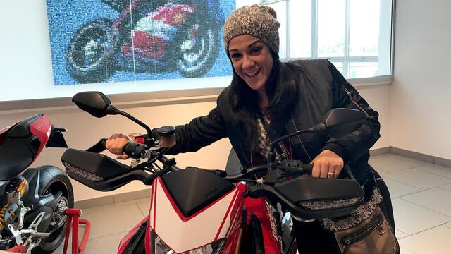 Bayley Ducati Museum Bologna Italy