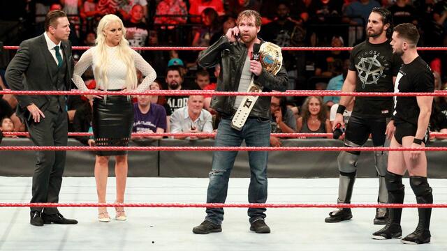 Rollins & Balor & Ambrose & Miz