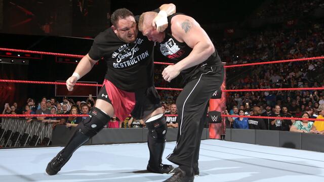Lesnar & Joe & Heyman