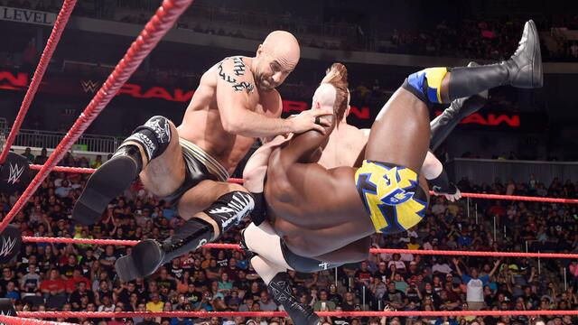 Crews & O'Neil vs. Cesaro & Sheamus