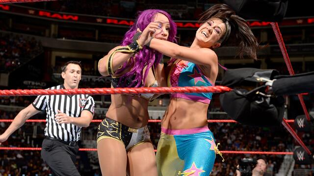 Bayley vs. Sasha