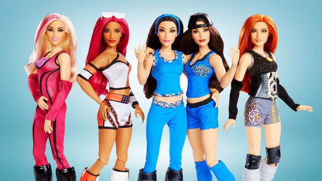 WWE Superstars fashion doll line