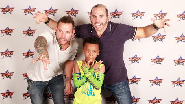 Hardy Boyz & Sasha Banks