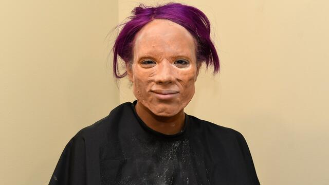 Sasha Banks as a WWE Zombie