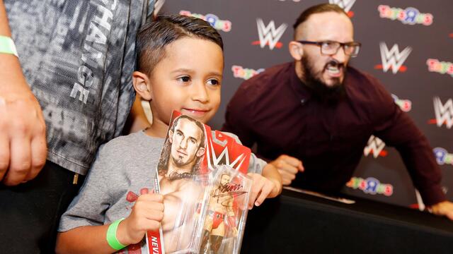 Neville meets the WWE Universe