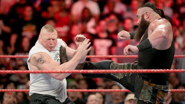 Lesnar & Strowman