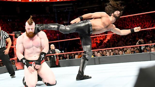 Rollins vs. Sheamus