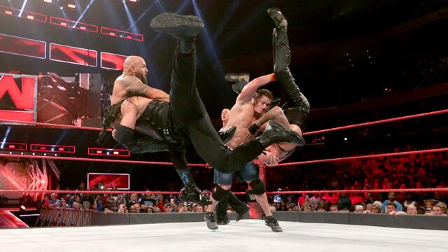 Cena & Reigns vs. Gallows & Anderson