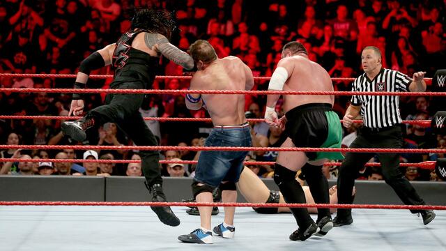 Cena & Reigns vs. Joe & Miz