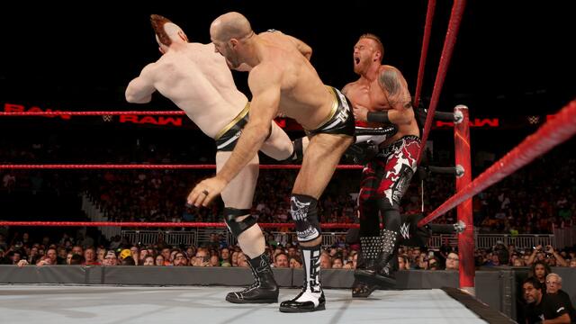 Slater & Rhyno vs. Sheamus & Cesaro
