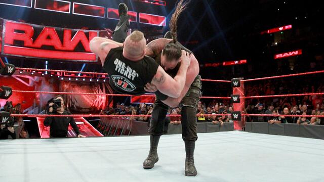 Lesnar & Strowman
