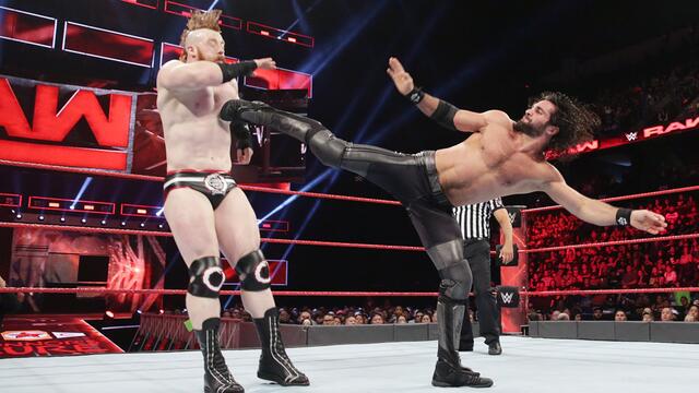 Rollins vs. Sheamus