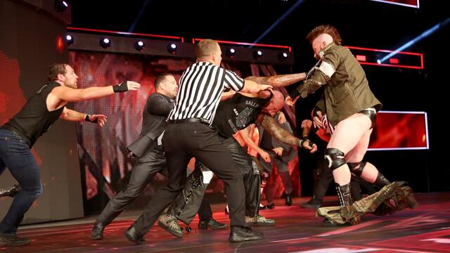 Rollins & Ambrose & Sheamus & Cesaro & Gallows & Anderson