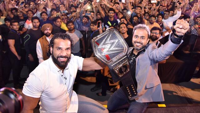 Jinder Mahal returns to India, Day 3 photos