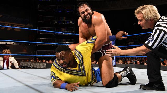 Big E vs. Rusev