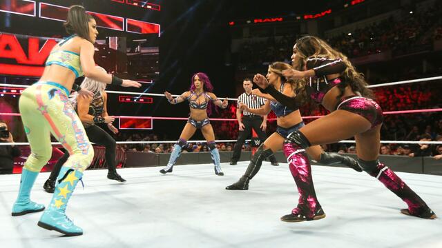 Bayley vs. Sasha vs. Dana vs. Emma vs. Fox