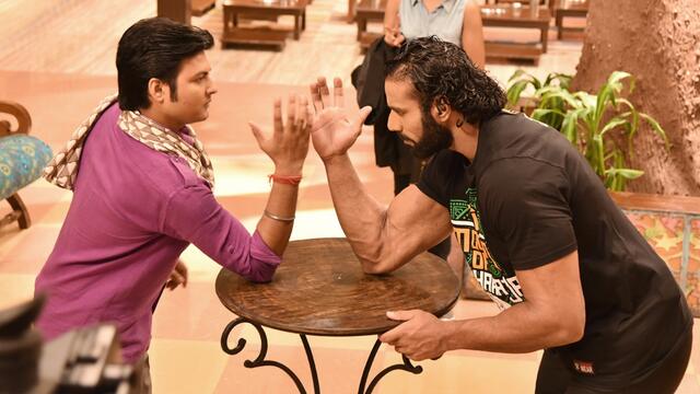Jinder Mahal returns home to India, Day One: photos