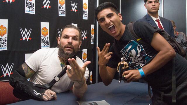 WWE, Jeff Hardy attend LA Mole Comic Con International, November 2017: photos