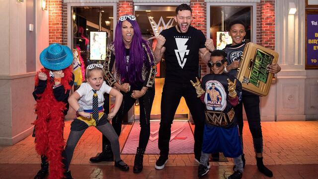 Finn Bálor, Sasha Banks and WWE launch new WWE fan experience at KidZania London: photos