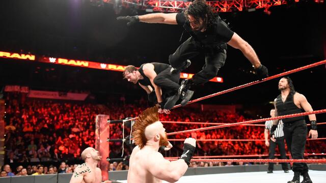 The Shield vs. Miz, Sheamus & Cesaro
