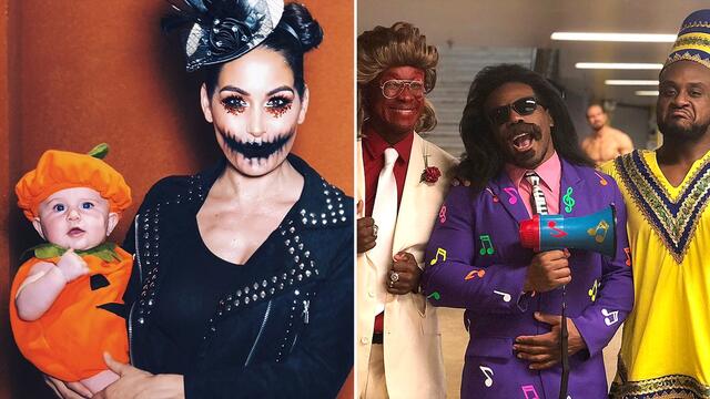WWE Superstars get spooky and silly for Halloween 2017 photos