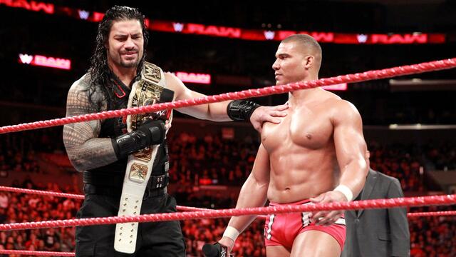 Angle & Reigns & Jordan & Joe