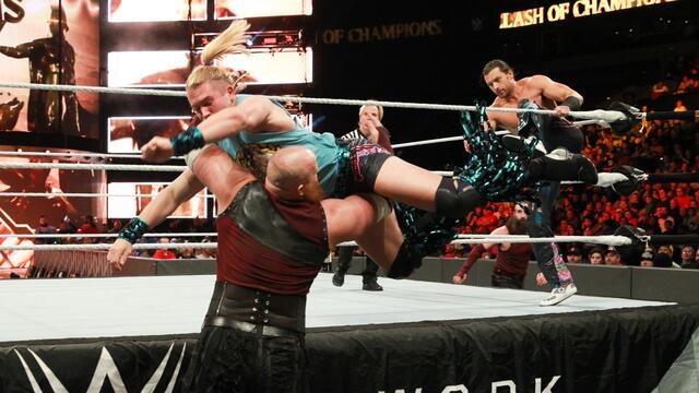 Breezango vs. Bludgeon Brothers