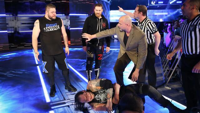 Ziggler & Corbin & Owens & Zayn