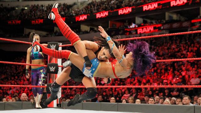 Sasha & Bayley vs. Absolution