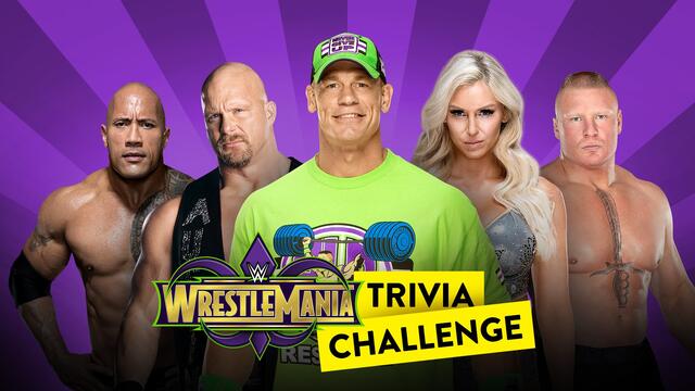 WrestleMania trivia quiz