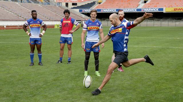 Sheamus & Cesaro train with the Stormers