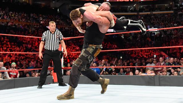 Strowman & Lashley vs. Owens & Zayn
