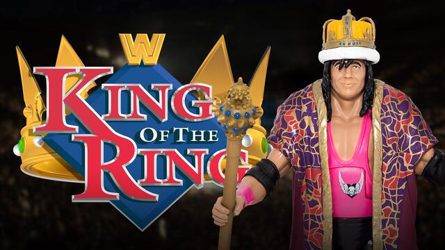 King of the Ring Bret Hart Ringside Collectibles Mattel action figure
