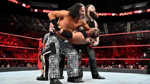 Hardy & Wyatt vs. Dallas & Axel