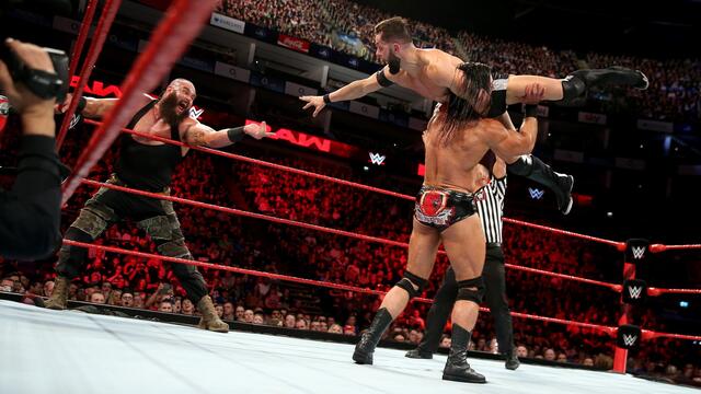 Strowman & Balor vs. Ziggler & McIntyre