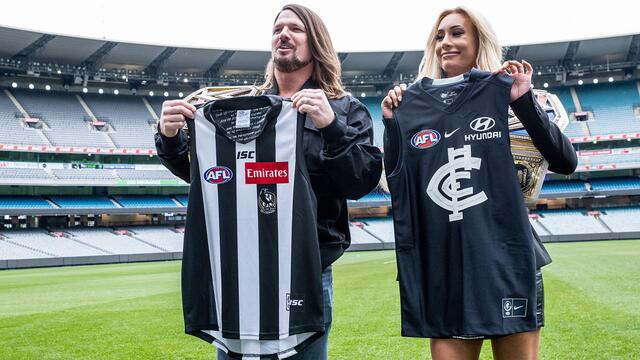AJ Styles, Carmella talk WWE Super Show-Down in Melbourne and Sydney, Australia: photos