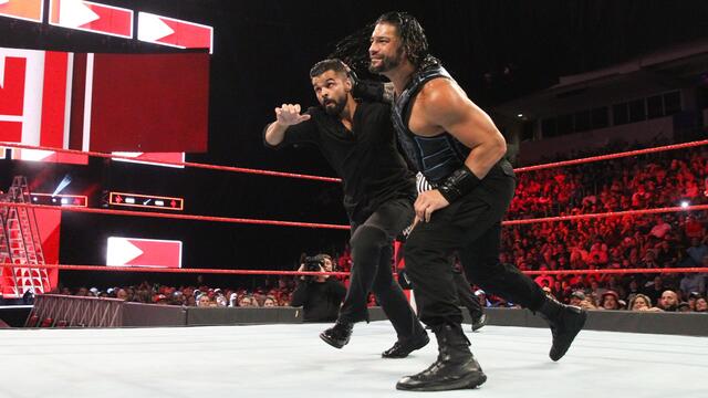 Reigns vs. Sunil