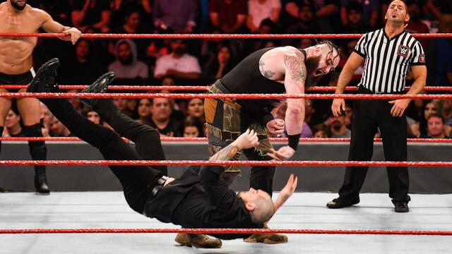 Strowman & Owens vs. Balor & Corbin
