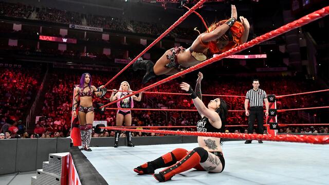 Sasha & Moon & Alexa vs. Riott Squad