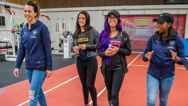 Sasha & Bayley Arsenal