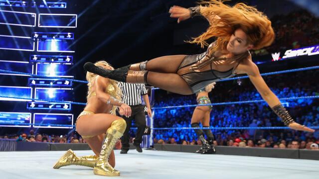 Charlotte & Becky vs. Mandy & Sonya