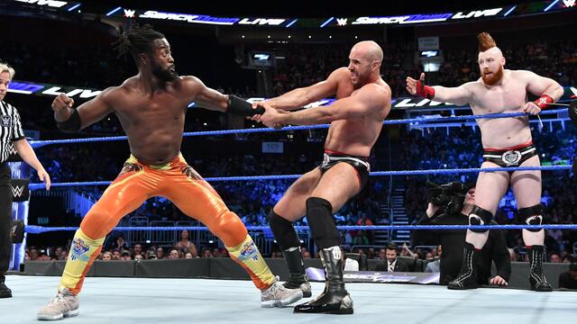 New Day vs. The Bar