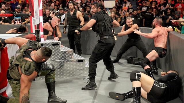 Shield & Strowman & Ziggler & McIntyre