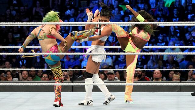 Asuka & Naomi vs. Rose & Deville