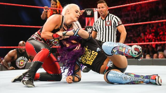 Sasha & Bayley vs. Moon & Dana