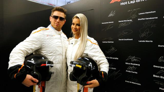 The Miz and Maryse attend Formula 1 Pirelli United States Grand Prix