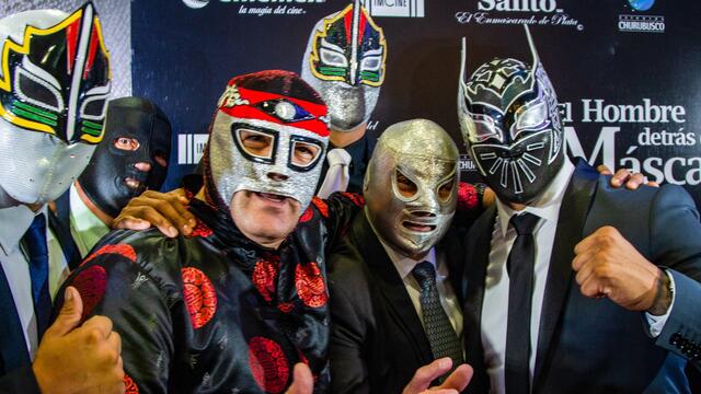 Sin Cara, lucha legends attend premiere of El Hijo del Santo documentary: photos